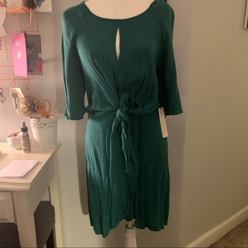 NWT June & Hudson Green dress